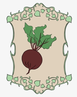 Beetroot, Garden, Vegetable - Poison Ivy Border Clipart, HD Png Download, Transparent PNG