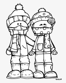 Cold Weather Png Black And White - Cold Weather Coloring Pages, Transparent Png, Transparent PNG