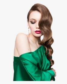 Girl, Hairs, Style, Stylish, Beautiful, Hot, Sexy, - Lipstick With Green Top, HD Png Download, Transparent PNG