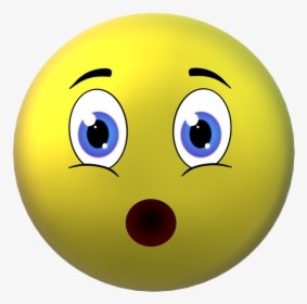 Smiley, Perplexed, Amazed, Surprised, Marvel, Surprise - Smiley, HD Png Download, Transparent PNG