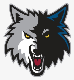 Gray Wolf Clipart Animated - Minnesota Timberwolves Logo Vector, HD Png Download, Transparent PNG