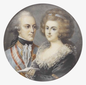 Albert Of Saxony-teschen And His Wife Marie Christine - Vintage Clothing, HD Png Download, Transparent PNG