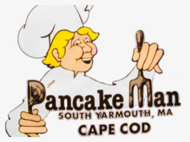 Pancake Clipart Pancake Man - Cartoon, HD Png Download, Transparent PNG