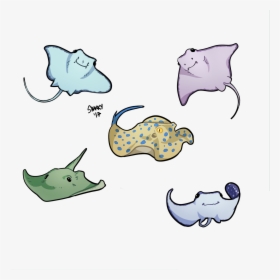 Some Flappy Soft Sea Pancakes, Requested By @caffeinated-photon - Stingray Sticker, HD Png Download, Transparent PNG
