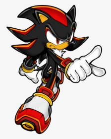 Sonic Hedgehog Red White - Sonic The Hedgehog Black, HD Png Download, Transparent PNG