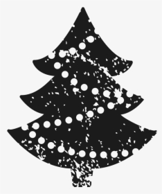 Rubber Stamp Christmas Tree, HD Png Download, Transparent PNG