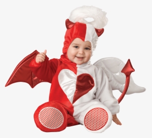 Devil Baby Png - Angel Devil In One, Transparent Png, Transparent PNG