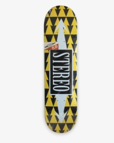 Transparent Yellow Arrow Png - Stereo Skateboards, Png Download, Transparent PNG