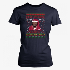 Mane East Atlanta Santa Christmas T-shirt - Good Math T Shirts, HD Png Download, Transparent PNG