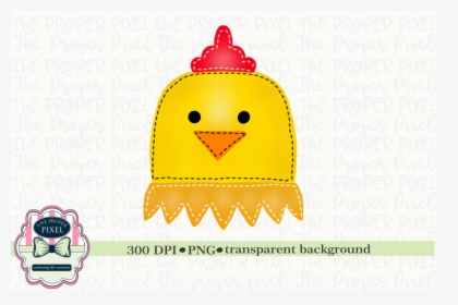 Watercolor Stitched Chicken Sublimation Printable Example - Christmas Day, HD Png Download, Transparent PNG