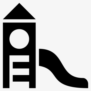 The Generic Playground Setup, An Angled Ladder Leading - Playground Icon Png, Transparent Png, Transparent PNG