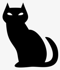 Black Evil Cat - Evil Cat Png, Transparent Png, Transparent PNG