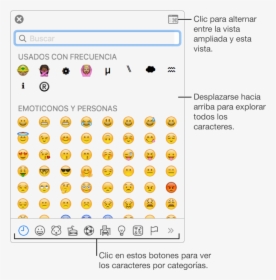 Mac Emojis Pop Up, HD Png Download, Transparent PNG