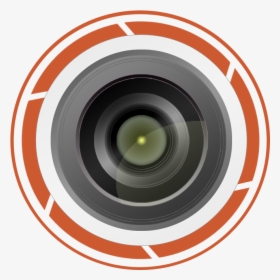 Clip Art Camera Lens Logo - Camera Lens, HD Png Download, Transparent PNG