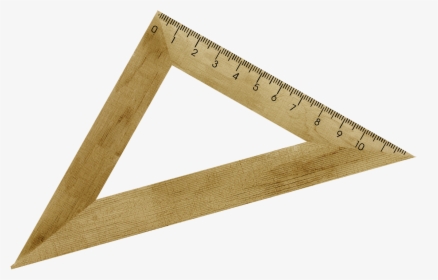 Ruler Clipart Triangular - Écaire Png, Transparent Png, Transparent PNG