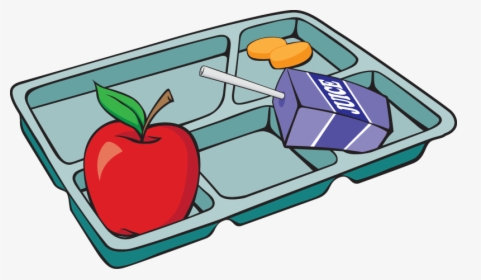 Collection Of School - School Lunch Tray Clipart, HD Png Download, Transparent PNG