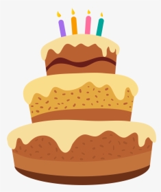 Happy Birthday Cake Cartoon Clipart , Png Download - Happy Birthday Cake Cartoon, Transparent Png, Transparent PNG