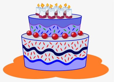 Birthday Cake Boy Cartoon, HD Png Download, Transparent PNG