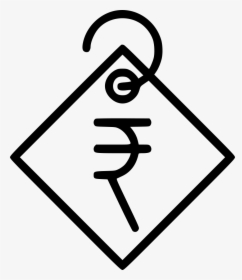 Indian Rupee Currency Price Tag Sale Shopping Svg Png - Price In Rupees Icon, Transparent Png, Transparent PNG
