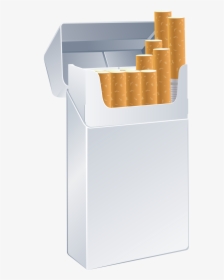 Cigarette Box Template Png Clipart Clipart Image - Pack Of Cigarettes Transparent, Png Download, Transparent PNG