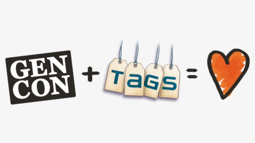 Tags For Sale At Gen Con - Gen Con, HD Png Download, Transparent PNG
