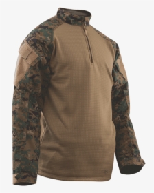 Combat Shirt, Cold Weather Woodland Dig - Long-sleeved T-shirt, HD Png Download, Transparent PNG