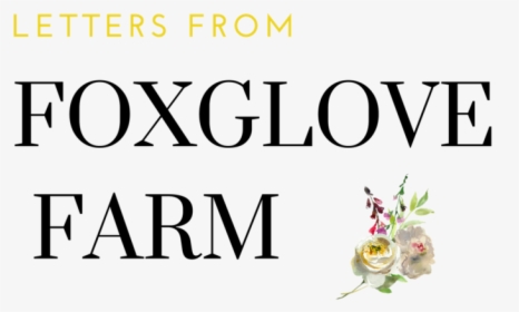 Foxglove Farm Logo Header Version 2, HD Png Download, Transparent PNG