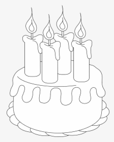 Birthday Cake White Png, Transparent Png, Transparent PNG