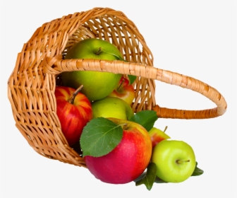 Basket Of Apple Png Royalty-free Image - Apple Basket Png, Transparent Png, Transparent PNG