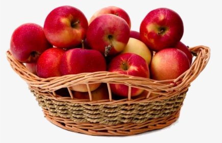 Basket Of Apple Png Image Download - Apple In The Basket, Transparent Png, Transparent PNG