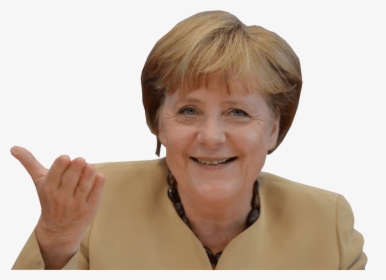 Angela Merkel White Background, HD Png Download, Transparent PNG