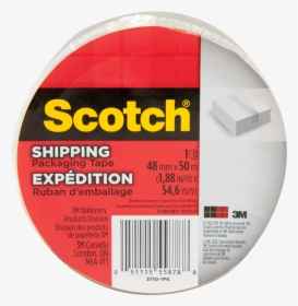 Scotch® 3710 Shipping Tape 48 Mm X 50 M Clear - Scotch, HD Png Download, Transparent PNG