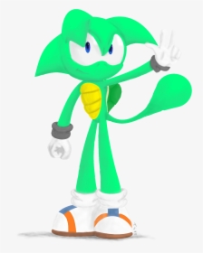 Dash The Turtle - Sonic Fan Characters Turtle, HD Png Download, Transparent PNG