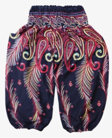 Red Feather Kids Harem Pants From Bohemian Island - Board Short, HD Png Download, Transparent PNG