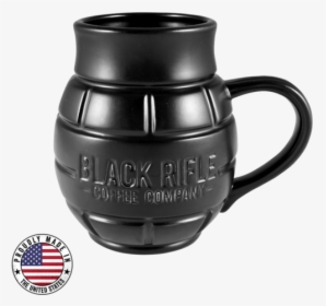 Black Rifle Grenade Mug, HD Png Download, Transparent PNG