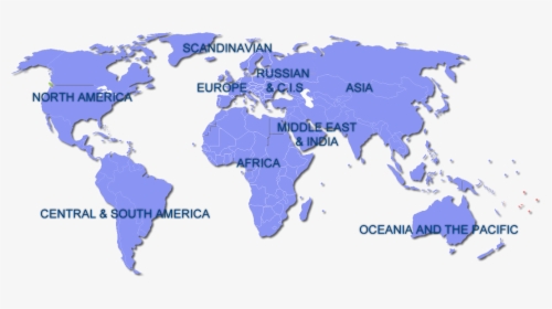 World Map , Png Download - Flag That Has Purple, Transparent Png, Transparent PNG