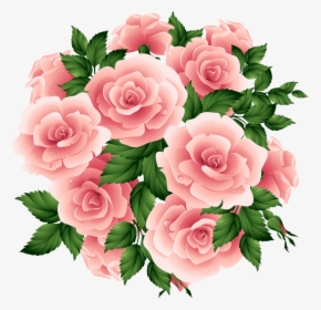 Imgenes De Flores Rosas, Png Download - Valentines Day Flowers Clipart, Transparent Png, Transparent PNG