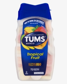 Tums Ultra, Assorted Tropical Fruit, 72 Chewable Tablets, - Rolled Oats, HD Png Download, Transparent PNG