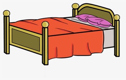 How To Draw Bed - Bed Frame, HD Png Download, Transparent PNG