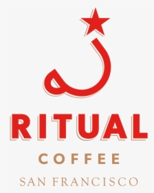 Ritualcoffeesf Redgoldonwhite 01 - Ritual Coffee Roasters Logo, HD Png Download, Transparent PNG
