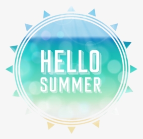 #hello #hellosummer #summer #verao #sol #sun #ola @creativelounge - Graphic Design, HD Png Download, Transparent PNG