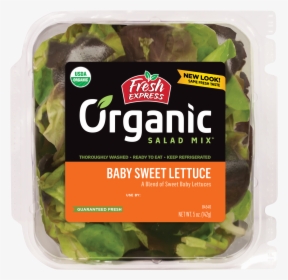 Organic Baby Sweet Lettuce - Organic Caesar Salad Kit, HD Png Download, Transparent PNG