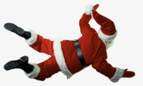 Santa Falling Over Png - Bboy Windmill, Transparent Png, Transparent PNG