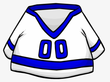 Blue Away Hockey Jersey - Jersey, HD Png Download, Transparent PNG