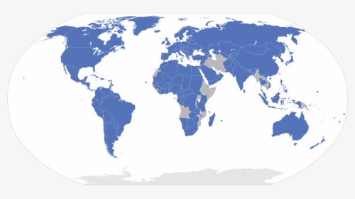 Commons Village Pump Archive - World Map Black And Blue, HD Png Download, Transparent PNG