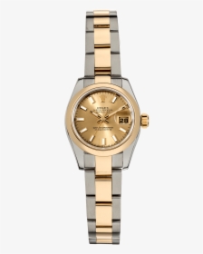 Datejust Yellow Gold And Stainless Steel Automatic - Rolex Datejust, HD Png Download, Transparent PNG