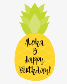 Happy Birthday Pineapple Theme, HD Png Download, Transparent PNG