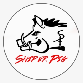Sniper Pig Decal, HD Png Download, Transparent PNG
