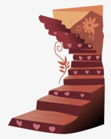 Transparent Stair Clipart - Staircase Vector Clipart Png, Png Download, Transparent PNG