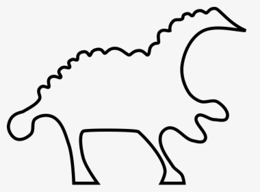 Rock Art Saharan Animal Clipart - Figuras Rupestres Para Dibujar, HD Png Download, Transparent PNG